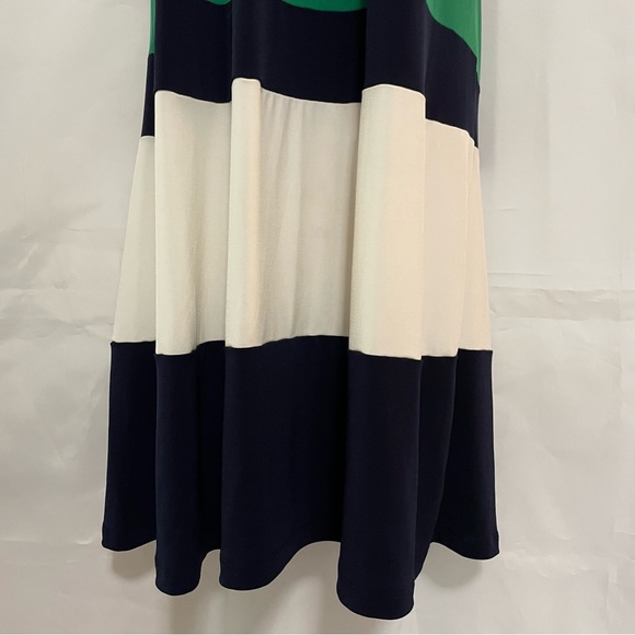 En Focus Studio Color Block Stretchy Halter Dress - Picture 7 of 11